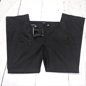 NAUTICA Black 4 Pocket Pinstripe Pants